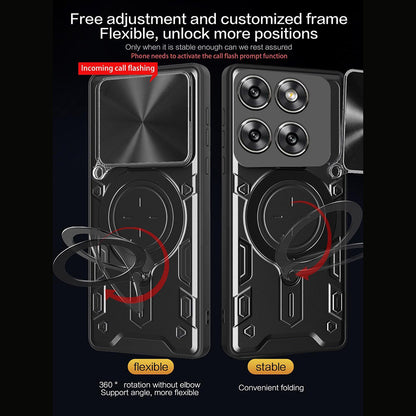 Case for Motorola Edge 70, Techsuit, CamGuard Pro, Blue