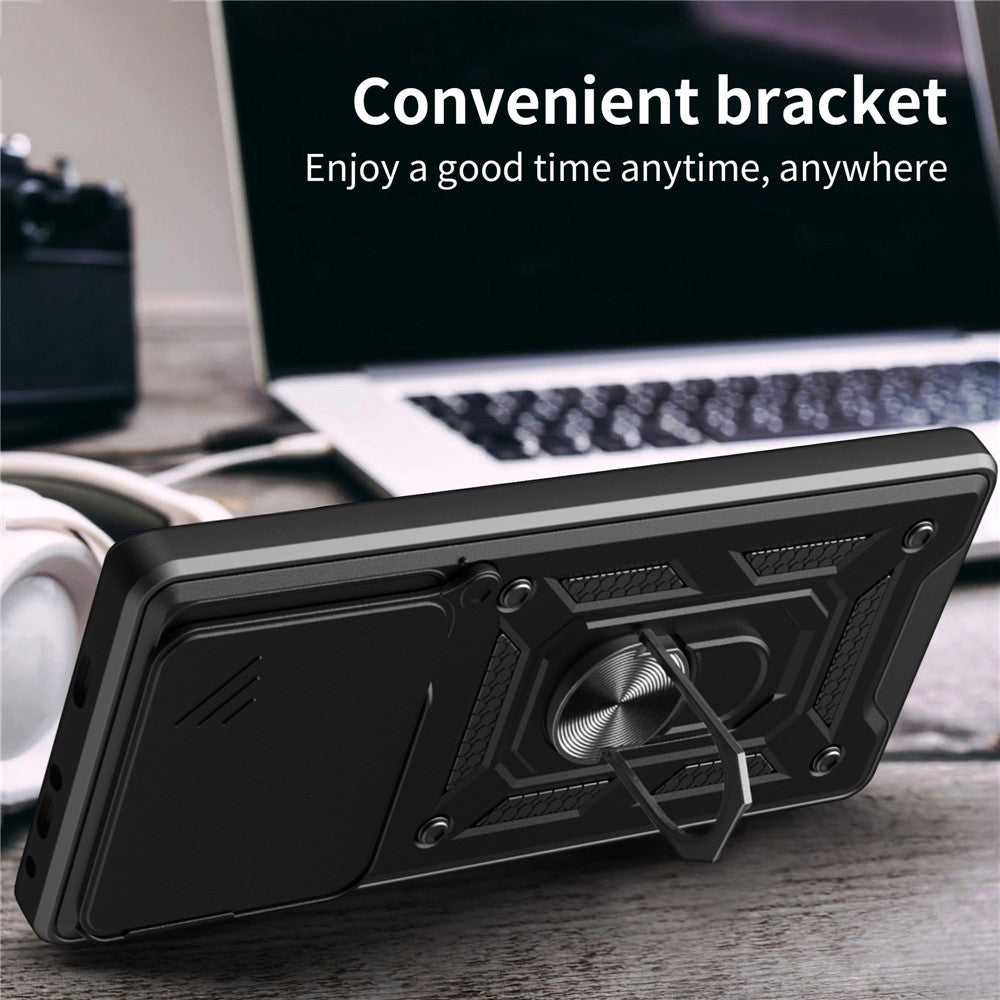 Custodia per Motorola Edge 70, Techsuit, CamShield, Rosa Dorato