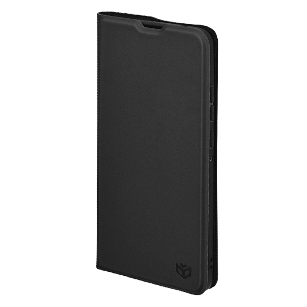 Custodia per Motorola Edge 70, Techsuit, Magskin Book, Nera