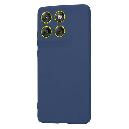 Custodia per Motorola Edge 70, Techsuit, SoftFlex, Blu Navy