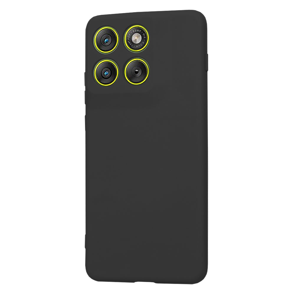 Case for Motorola Edge 70, Techsuit, SoftFlex, Black