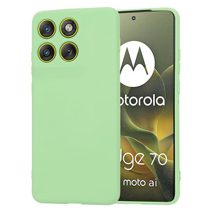 Custodia per Motorola Edge 70, Techsuit, SoftFlex, Verde Chiaro