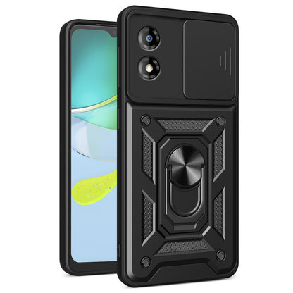 Custodia per Motorola Moto E13, Techsuit, CamShield, Nera