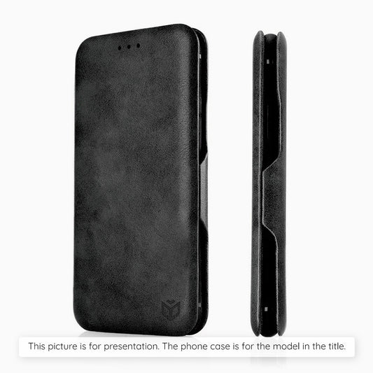 Custodia per Motorola Moto E15 / G05, Techsuit, Safe Wallet Plus, Nera