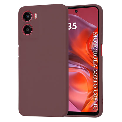 Custodia per Motorola Moto E15 / G05, Techsuit, SoftFlex, Vinaccia