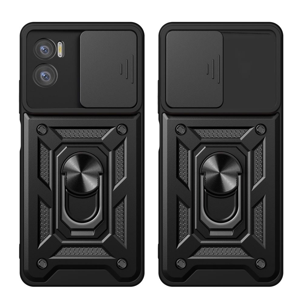 Custodia per Motorola Moto E22i / E22, Techsuit, CamShield, Blu