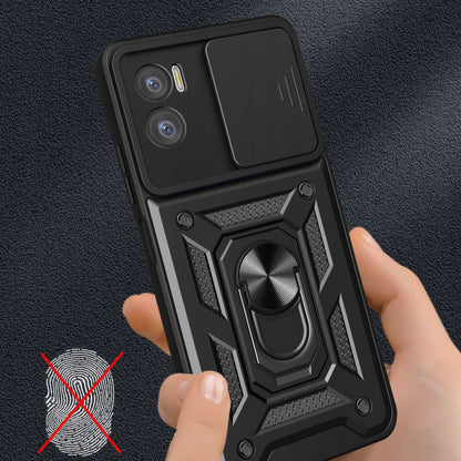 Custodia per Motorola Moto E22i / E22, Techsuit, CamShield, Blu