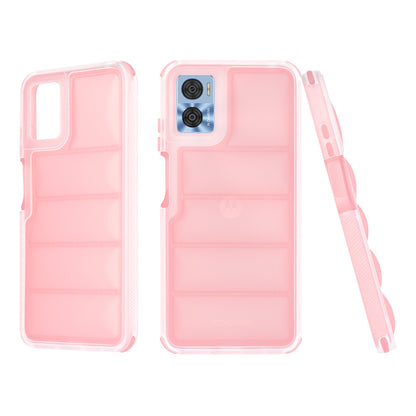 Custodia per Motorola Moto E22i / E22, Techsuit, Wave Shield, Rosa