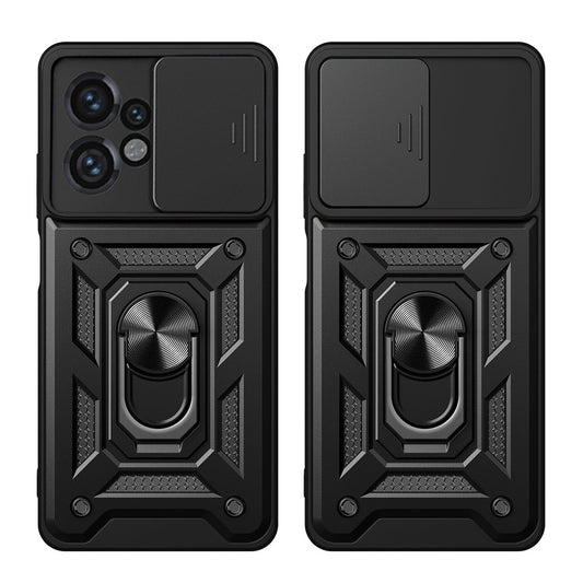 Custodia per Motorola Moto G04s / E14 / G04 / G24, Techsuit, CamShield, Blu