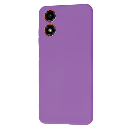 Custodia per Motorola Moto G04s / E14 / G04, Techsuit, SoftFlex, Viola