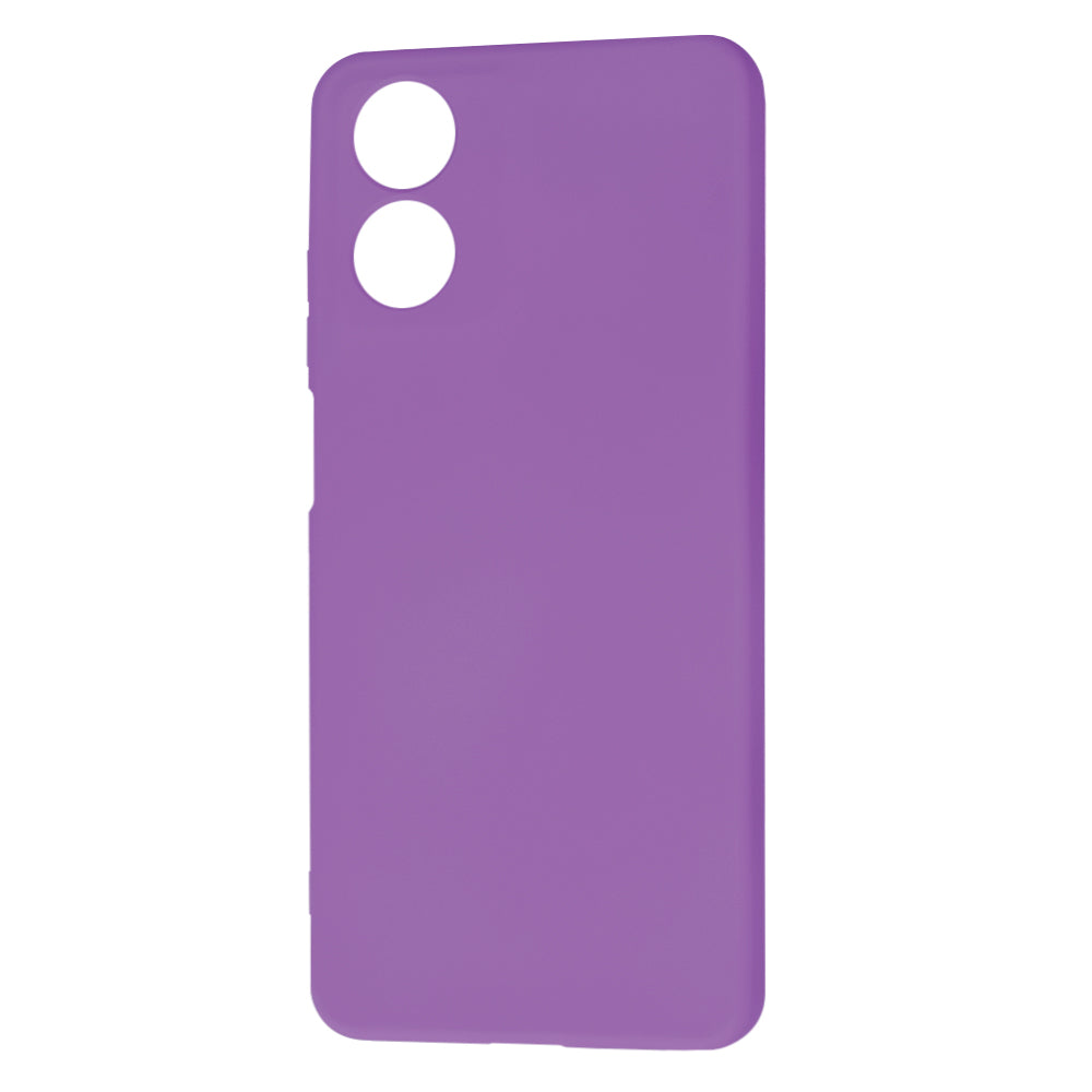 Custodia per Motorola Moto G04s / E14 / G04, Techsuit, SoftFlex, Viola