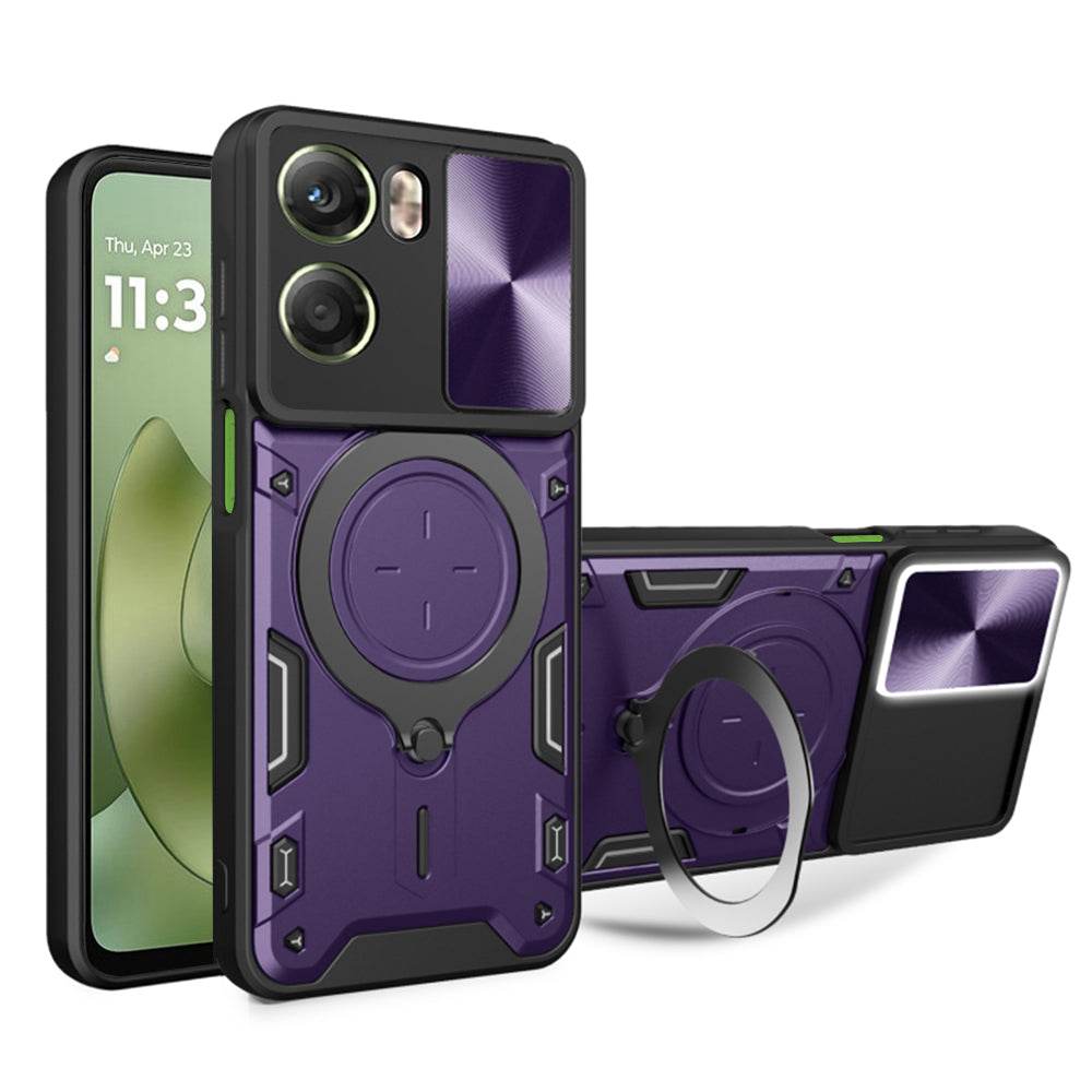 Custodia per Motorola Moto G06, Techsuit, CamGuard Pro, Viola