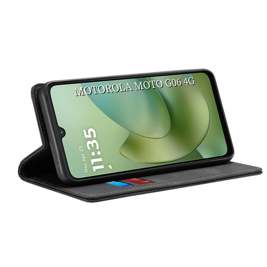 Custodia per Motorola Moto G06, Techsuit, Confy, Nera