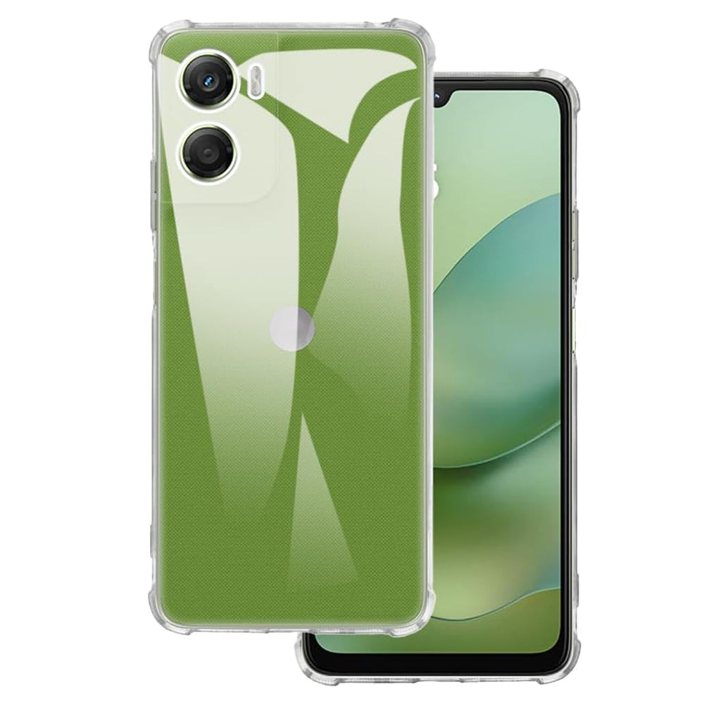 Custodia per Motorola Moto G06, Techsuit, Shockproof Clear, Trasparente