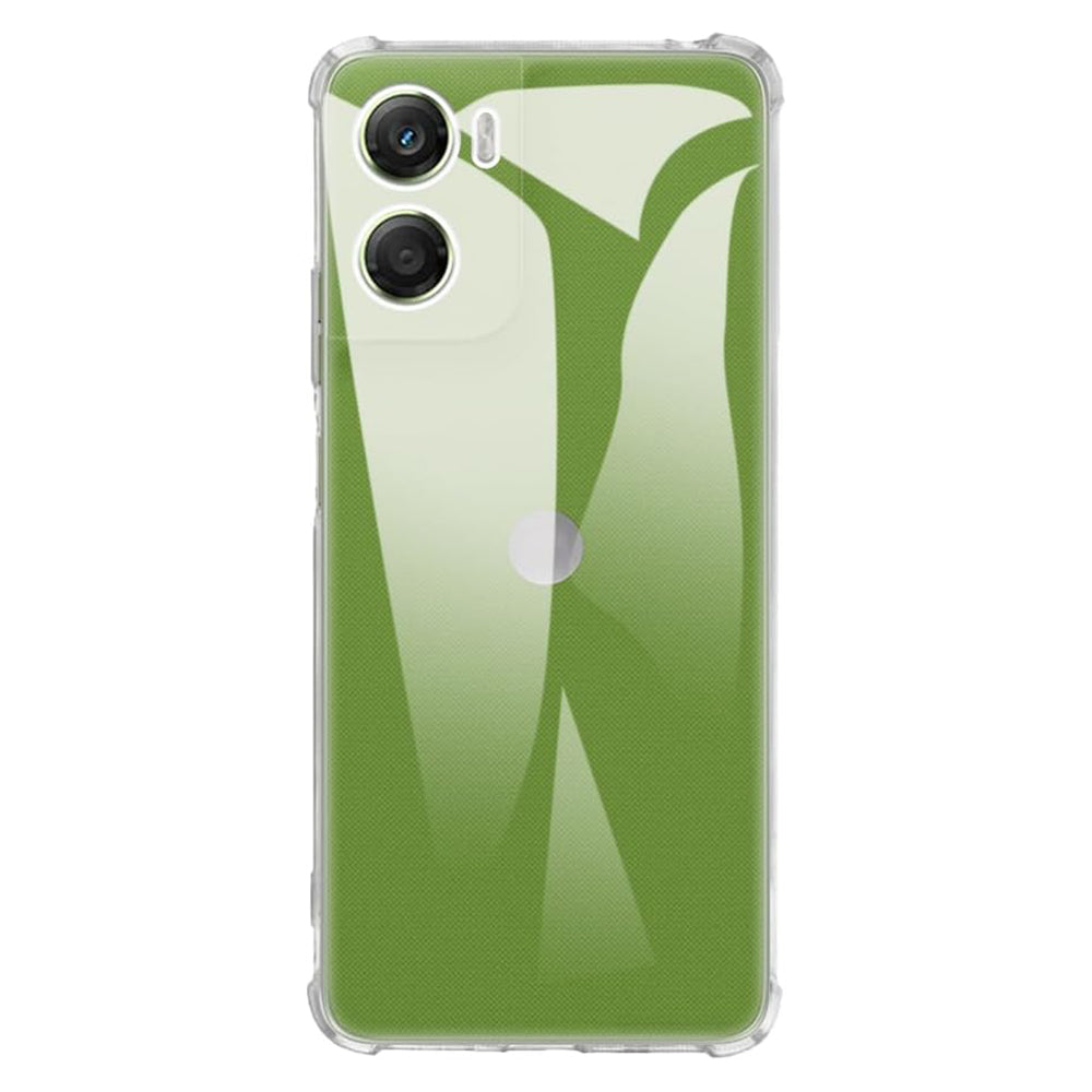 Custodia per Motorola Moto G06, Techsuit, Shockproof Clear, Trasparente