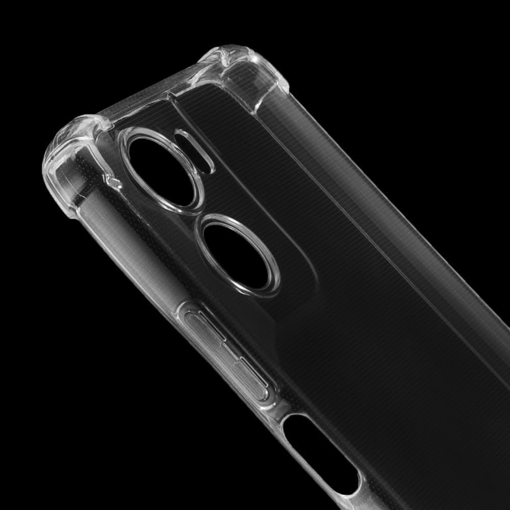 Custodia per Motorola Moto G06, Techsuit, Shockproof Clear, Trasparente