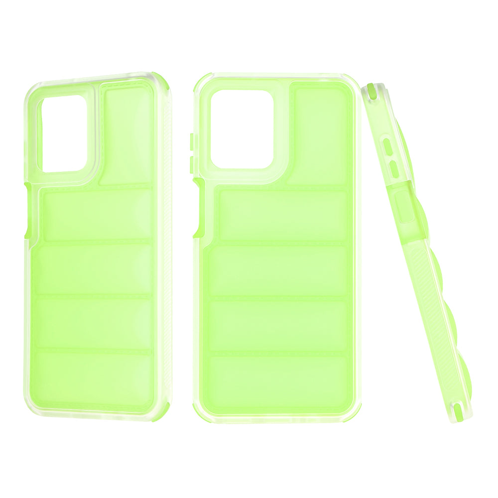 Custodia per Motorola Moto G13 / G23 / G53, Techsuit, Wave Shield, Verde