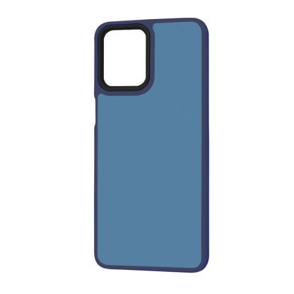 Custodia per Motorola Moto G14, Techsuit, HaloFrost, Blu Navy