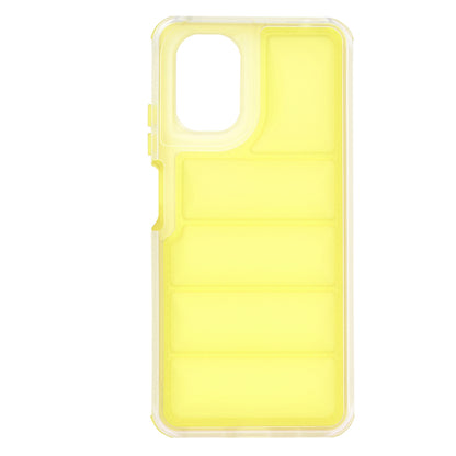 Custodia per Motorola Moto G24 Power, Techsuit, Wave Shield, Gialla