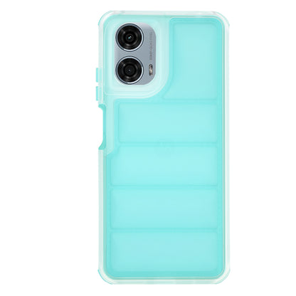 Case for Motorola Moto G24 Power, Techsuit, Wave Shield, Turquoise