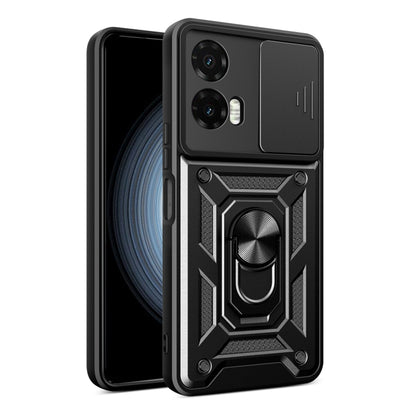 Custodia per Motorola Moto G35, Techsuit, CamShield, Nera
