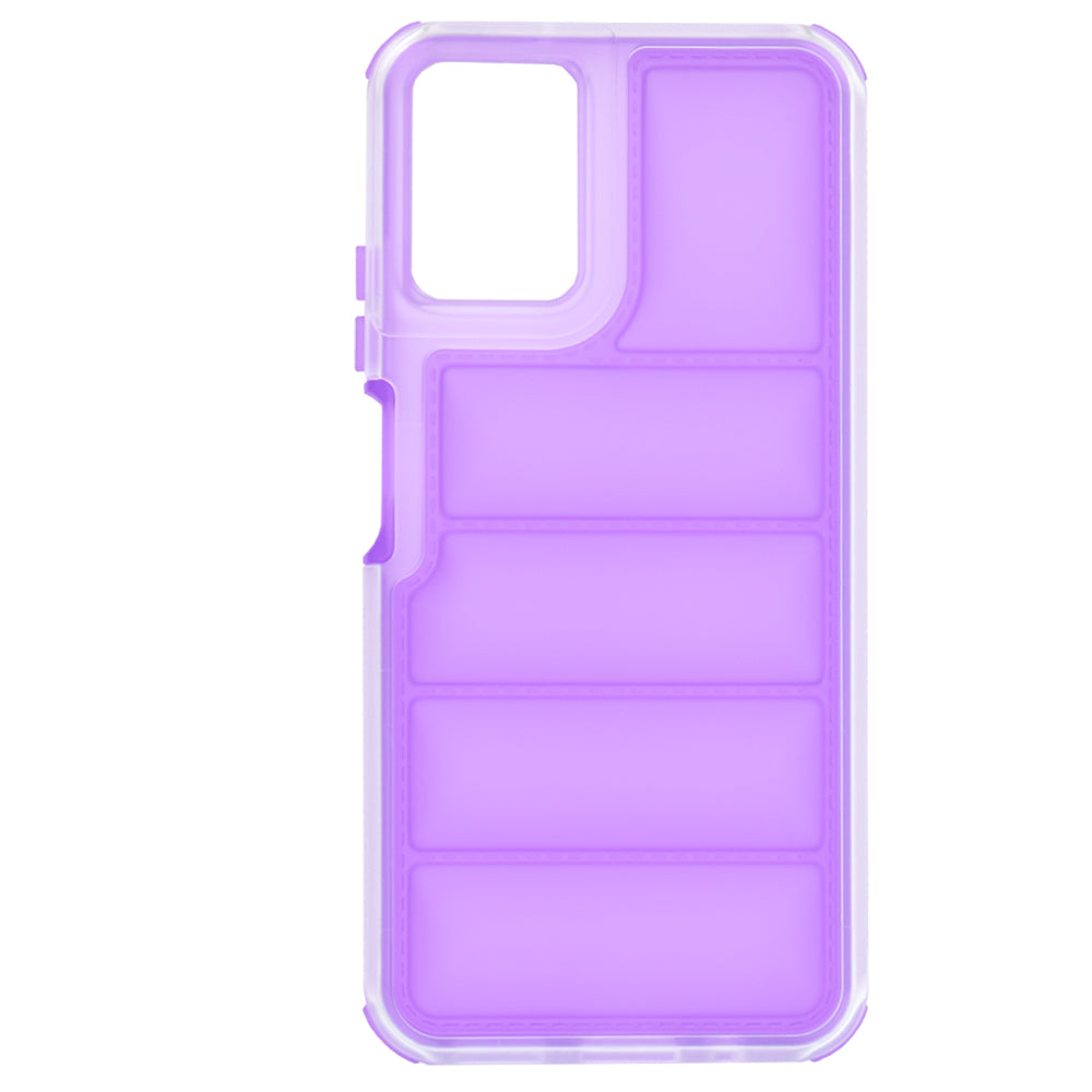 Custodia per Motorola Moto G45 / G34, Techsuit, Wave Shield, Viola