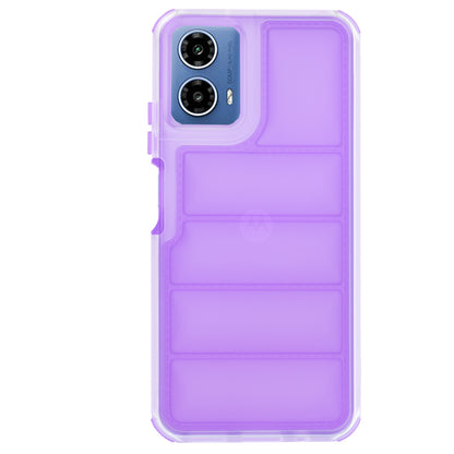 Custodia per Motorola Moto G45 / G34, Techsuit, Wave Shield, Viola