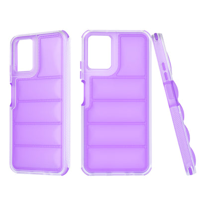 Custodia per Motorola Moto G45 / G34, Techsuit, Wave Shield, Viola