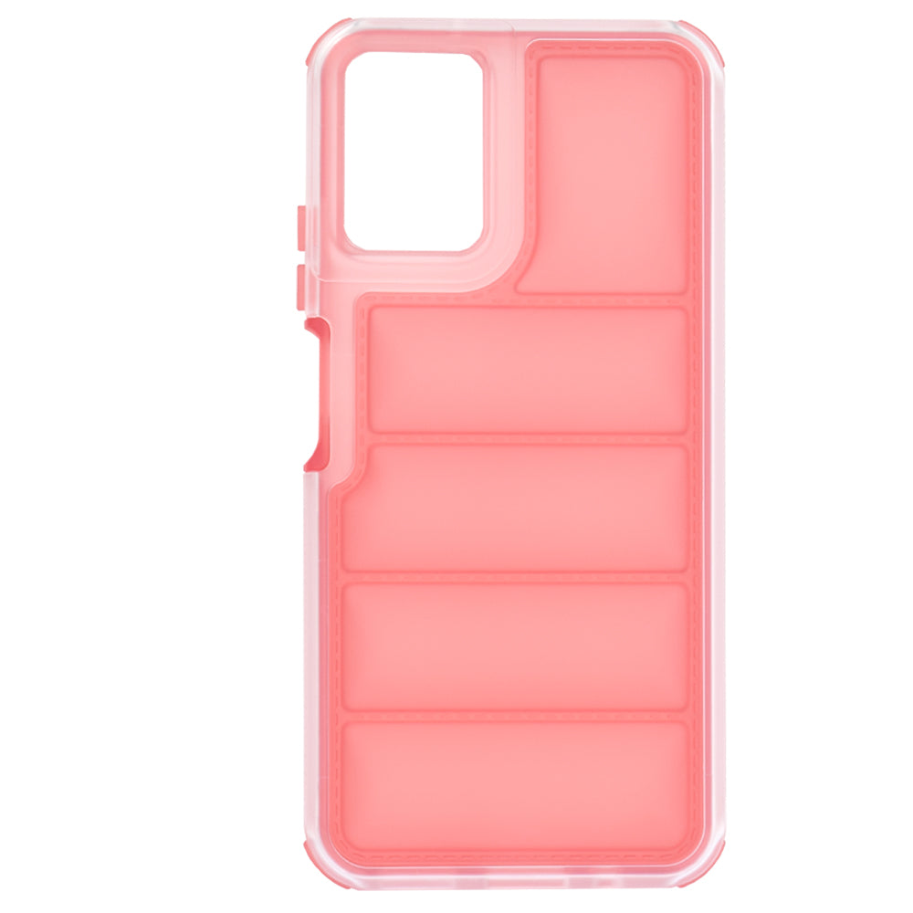 Custodia per Motorola Moto G45 / G34, Techsuit, Wave Shield, Rossa