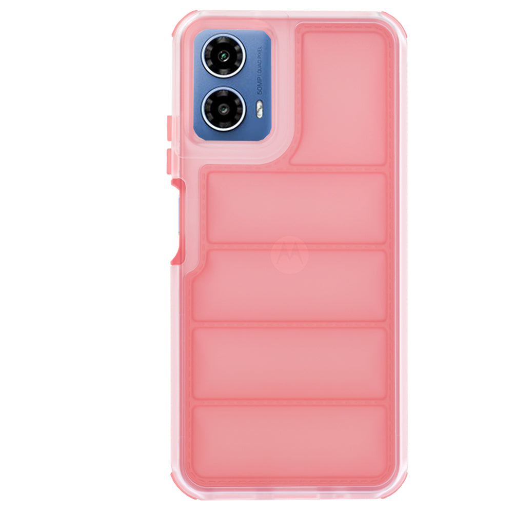 Custodia per Motorola Moto G45 / G34, Techsuit, Wave Shield, Rossa