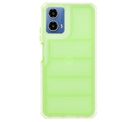 Custodia per Motorola Moto G45 / G34, Techsuit, Wave Shield, Verde