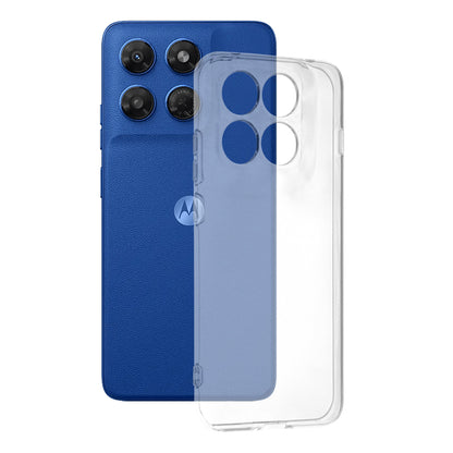 Custodia per Motorola Moto G47 / G37 Power / G37, Techsuit, Chiara, Trasparente