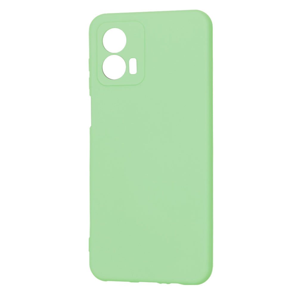 Custodia per Motorola Moto G53, Techsuit, SoftFlex, Verde Chiaro