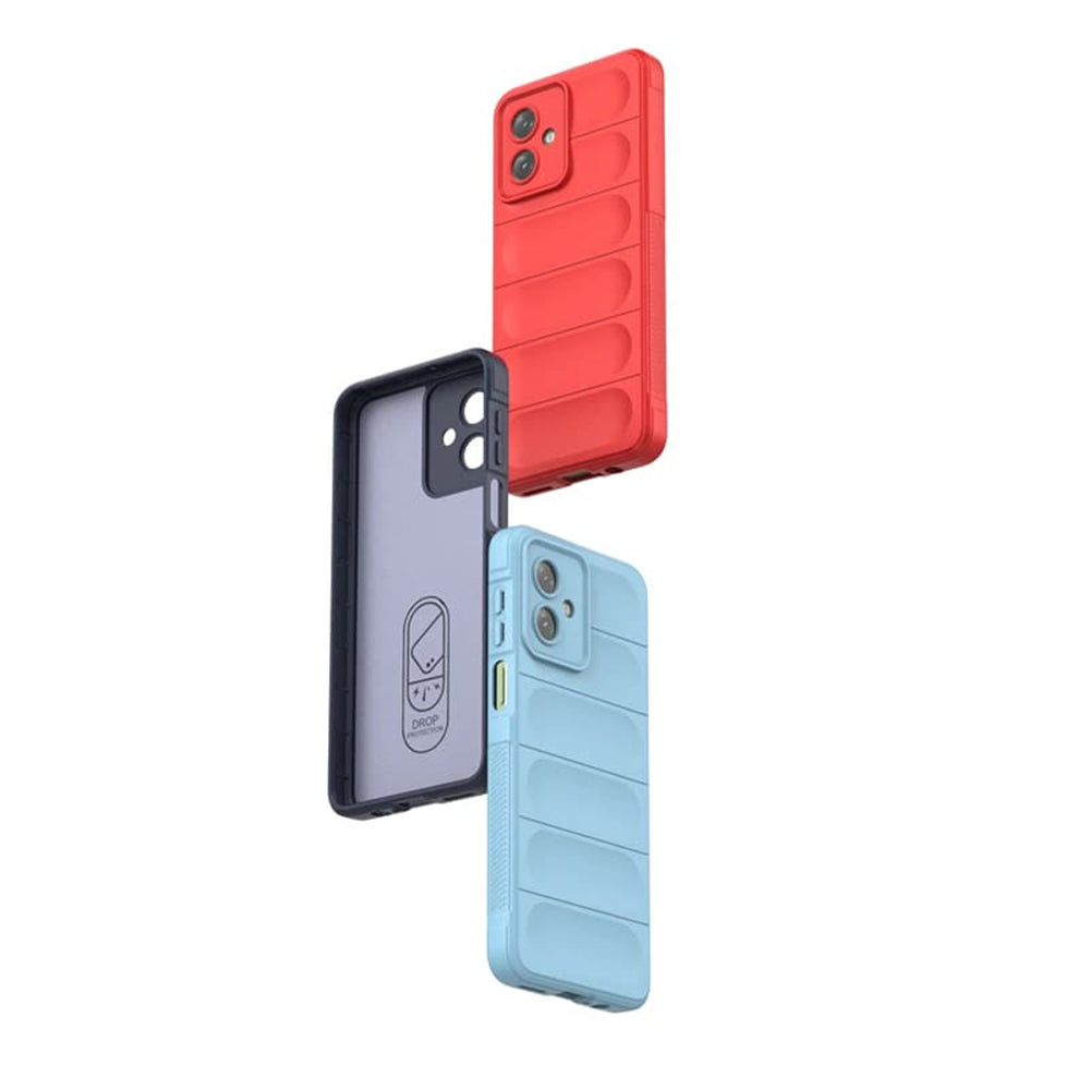 Custodia per Motorola Moto G54, Techsuit, Magic Shield, Nera