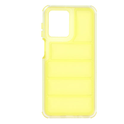 Custodia per Motorola Moto G54, Techsuit, Wave Shield, Gialla
