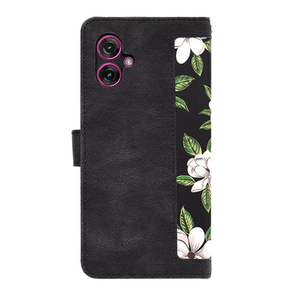 Custodia per Motorola Moto G55, Techsuit, FlipCraft, Nera