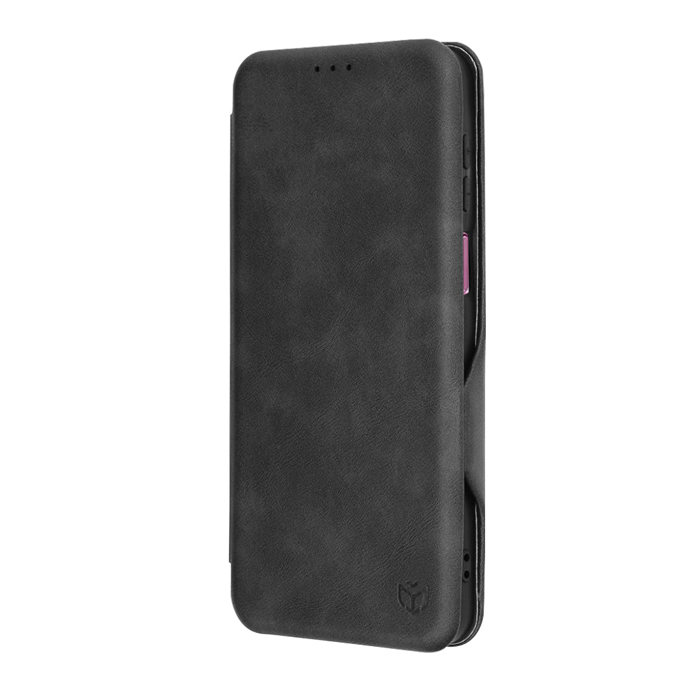 Custodia per Motorola Moto G55, Techsuit, Safe Wallet Plus, Nera