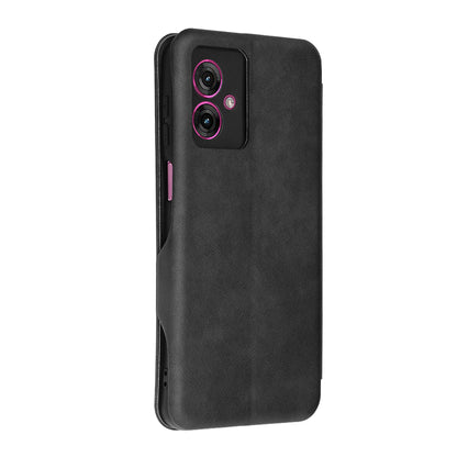Custodia per Motorola Moto G55, Techsuit, Safe Wallet Plus, Nera