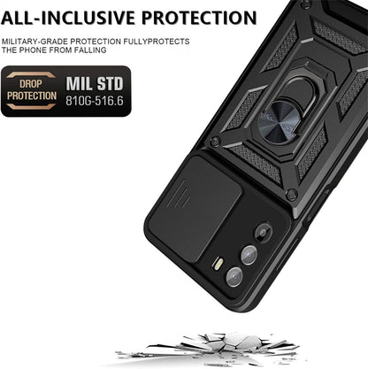 Custodia per Motorola Moto G62 5G, Techsuit, CamShield, Nera