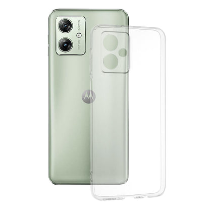 Custodia per Motorola Moto G64 / G54 Power Edition, Techsuit, Chiara, Trasparente