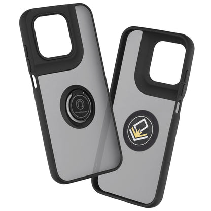 Custodia per Motorola Moto G77 / G67, Techsuit, Glinth, Nera