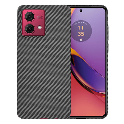 Custodia per Motorola Moto G84, Techsuit, Carbonite FiberShell, Nera