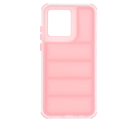 Custodia per Motorola Moto G84, Techsuit, Wave Shield, Rosa