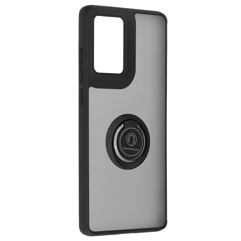 Custodia per Motorola Moto G85, Techsuit, Glinth, Nera