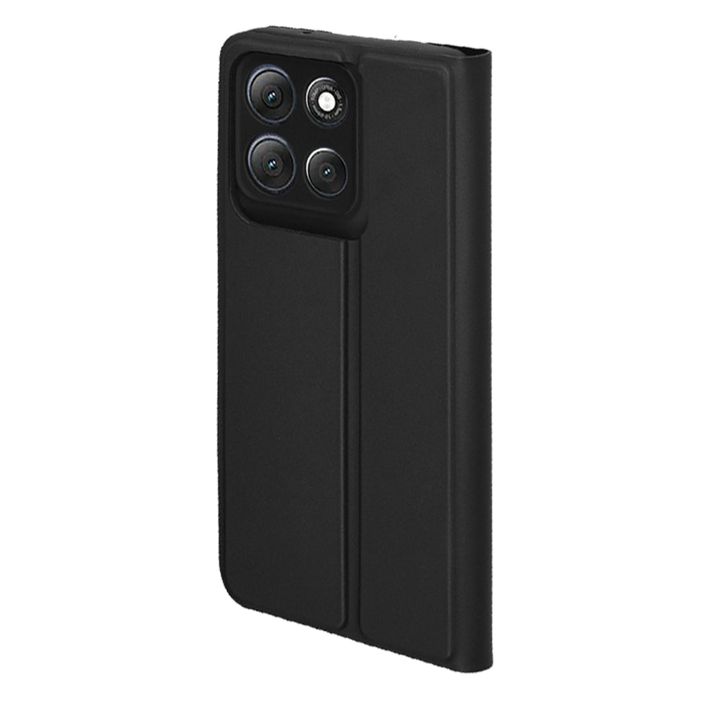 Custodia per Motorola Moto G86 Power, Techsuit, Magskin Book, Nera