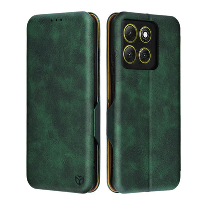 Custodia per Motorola Moto G86, Techsuit, Safe Wallet Plus, Verde