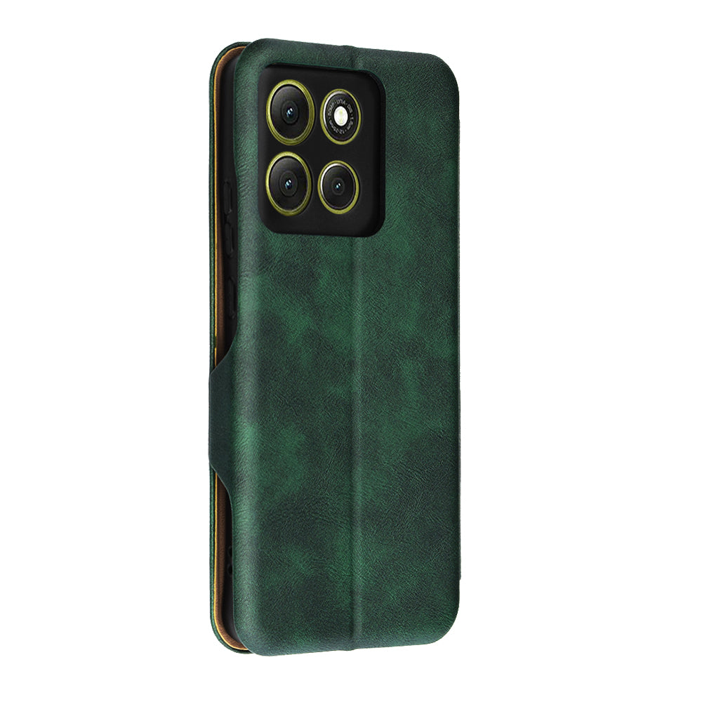 Custodia per Motorola Moto G86, Techsuit, Safe Wallet Plus, Verde