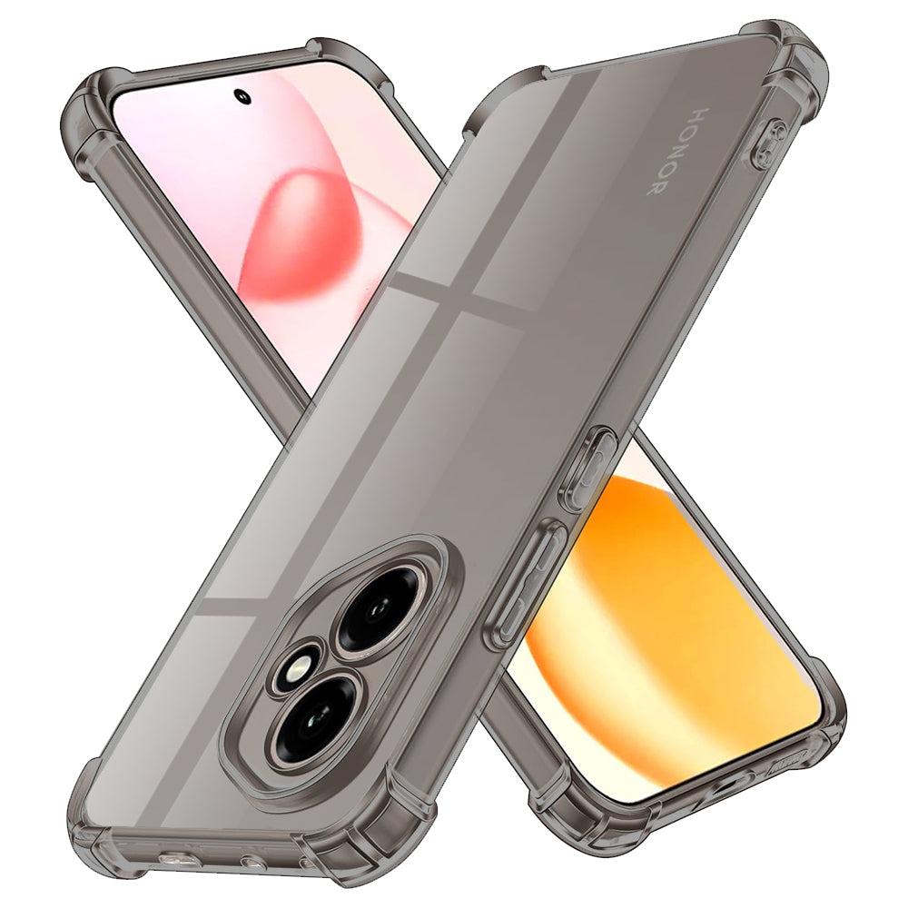 Custodia per Motorola Moto G86, Techsuit, Shockproof Clear, Nera