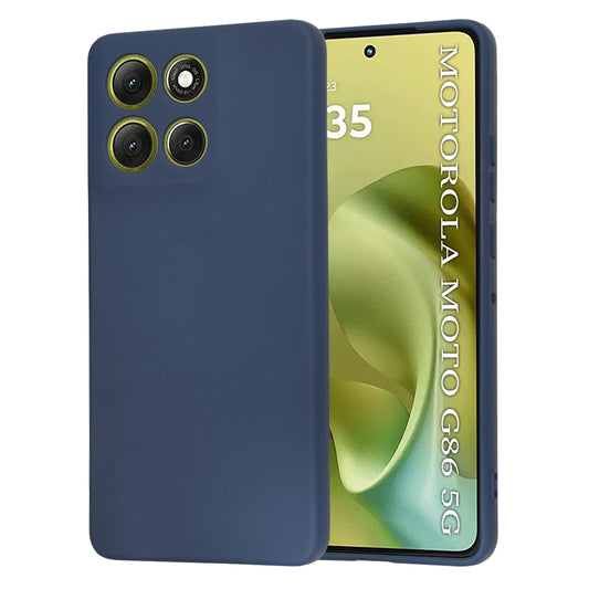 Case for Motorola Moto G86, Techsuit, SoftFlex, Navy Blue