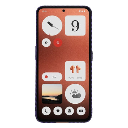 Custodia per Nothing CMF Phone 1, Techsuit, Carbonite FiberShell, Viola